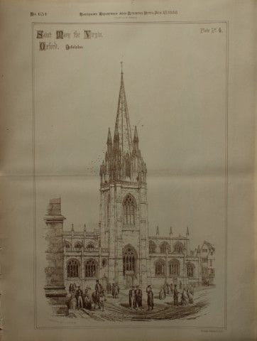 Charles Wickes - St Mary the Virgin, Oxford, Oxfor