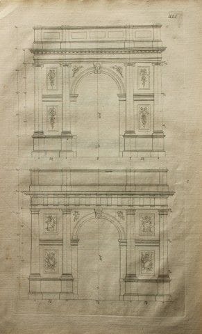 James Gibbs - Disegno architettonico, 1753.

Quest
