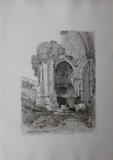 John Sell Cotman - Abbazia di Rivaulx, Yorkshire, 