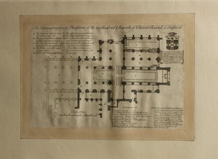 Christ Church, Oxford, di Daniel King, 1655.

Ques