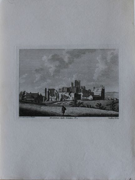 Samuel Hooper - Incisione del Castello di Middleha