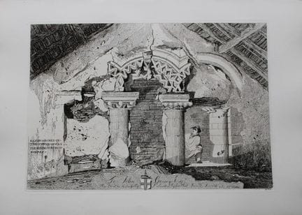 John Sell Cotman - Archi sassoni nella torre della