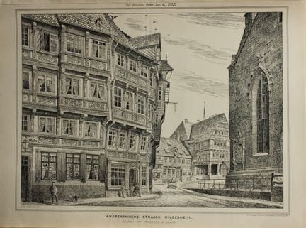 Maurice Adams - Andreaskirche, Hildesheim, 1882.

