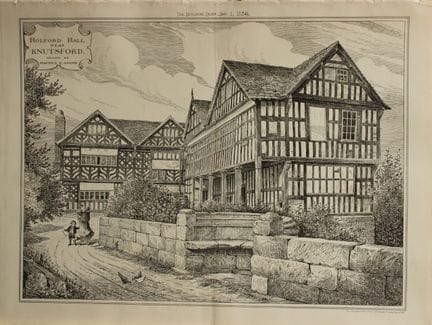 Maurice Adams - Holford Hall, Knutsford 1886.

Que