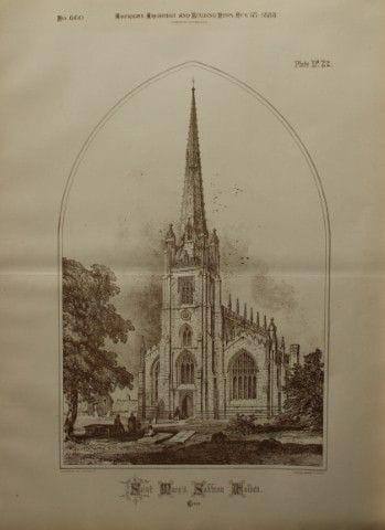 Charles Wickes - St Mary's, Saffron Walden, Essex,