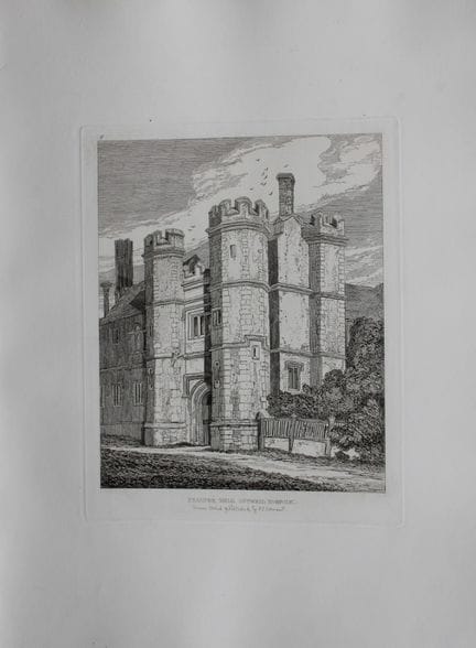 John Sell Cotman - Resti di fortezze e edifici ecc