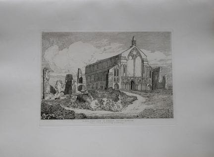 John Sell Cotman - Resti di fortezze e edifici ecc