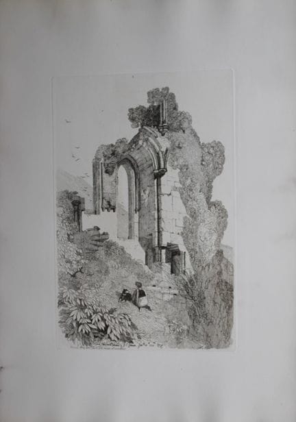 John Sell Cotman - Finestre dell’Abbazia di Rivaul