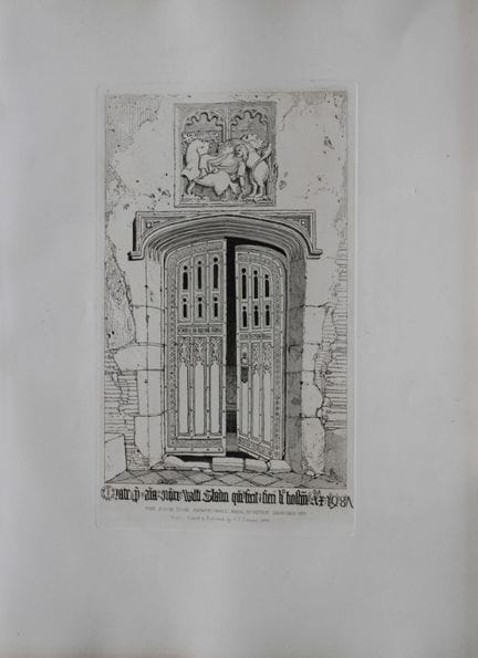 John Sell Cotman - Resti di fortezze e edifici ecc