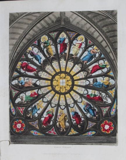 J White - Finestra nord dell’Abbazia di Westminste