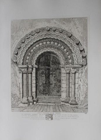John Sell Cotman - Ingresso nord della chiesa di S
