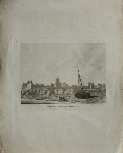 Samuel Hooper - Incisione della Chiesa Collegiata 