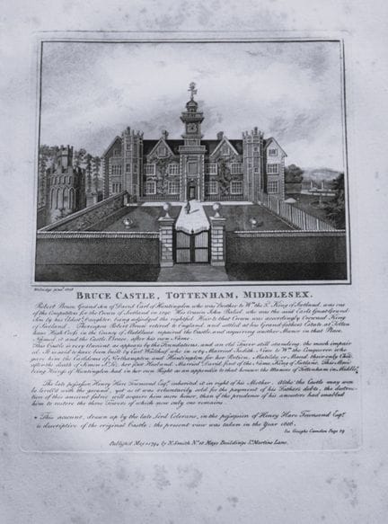 John Thomas Smith - Incisione del Castello di Bruc