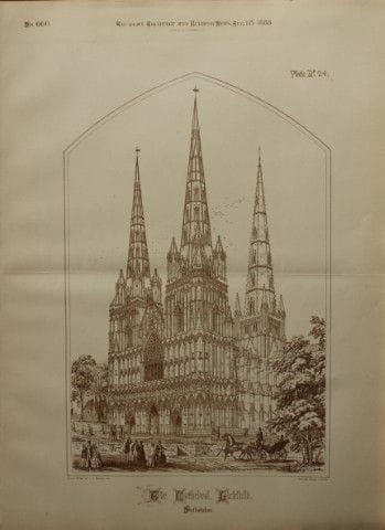 Charles Wickes - Cattedrale di Lichfield, Stafford