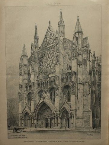 John Begg - Abbazia di Westminster, Londra 1892.

