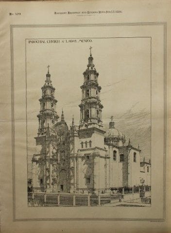 DA Gregg - Chiesa parrocchiale di Lagos, Messico, 