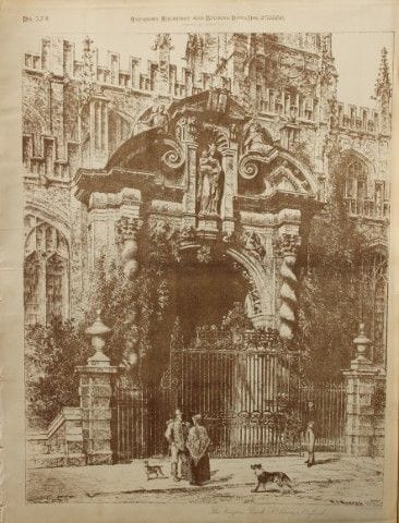 Murray - Il portico della Vergine, St Mary's, Oxfo