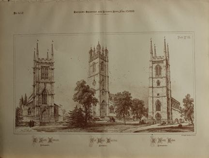Charles Wickes - Campanili delle chiese inglesi, 1