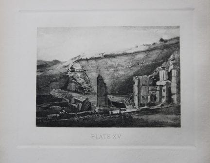 John Fulleylove 1897 - Incisione del Teatro di Epi