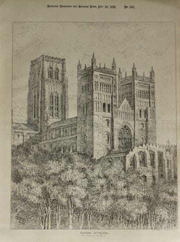 WG Footitt - Cattedrale di Durham, 1891.

Questa t
