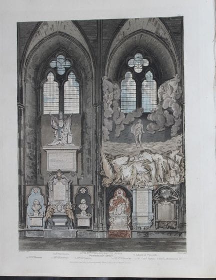 H. Villiers – Seconda e terza vetrata dell’Abbazia