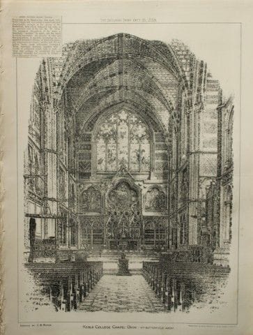 CB Roper - Cappella del Keble College, Oxford, 188
