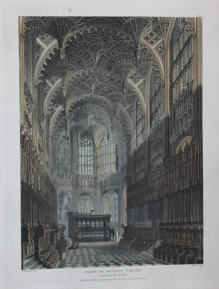 F. Mackenzie - Cappella di Enrico VII nell’Abbazia