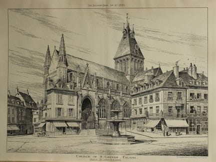 Maurice Adams - Chiesa di San Gervasio, Falaise, 1