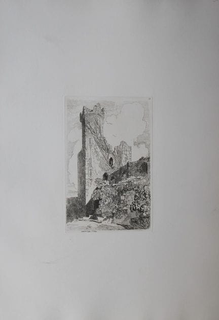 John Sell Cotman - Castello di Caernarvon, Galles 