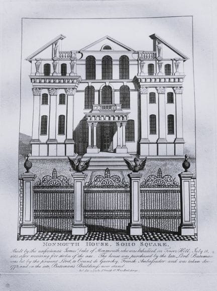 John Thomas Smith - Incisione della Monmouth House