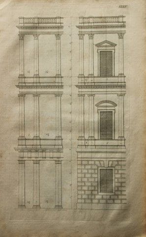 James Gibbs - Disegno architettonico, 1753.

Quest
