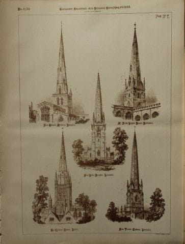 Charles Wickes - Le guglie delle chiese inglesi, 1