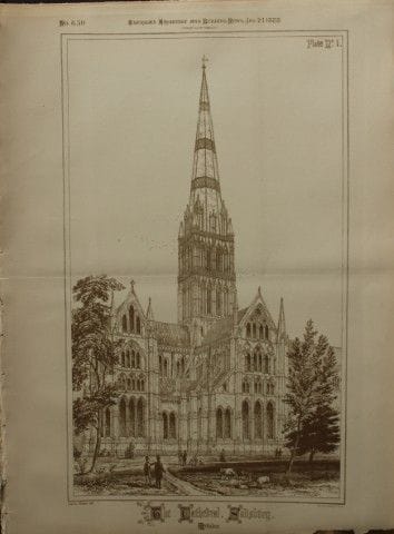 Charles Wickes - Cattedrale di Salisbury, Wiltshir