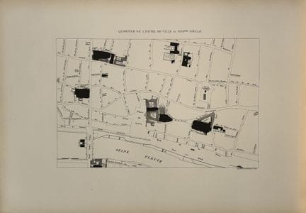Fedor Hoffbauer - Mappa del quartiere del Municipi