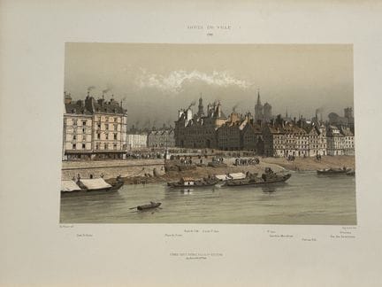 Fedor Hoffbauer - Municipio di Parigi nel XVIII se