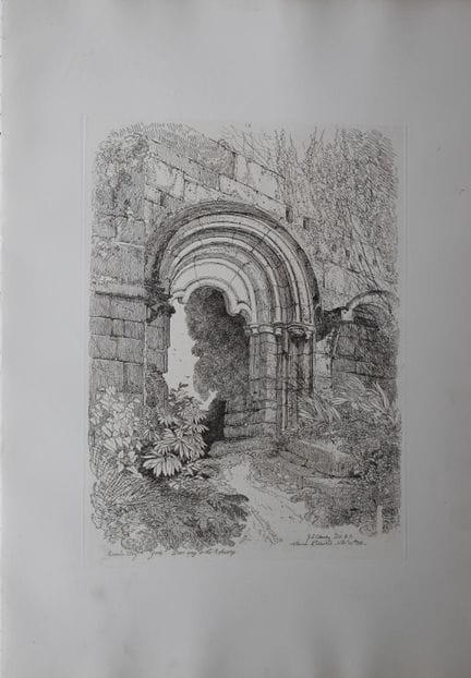 John Sell Cotman - Porta del refettorio dell’Abbaz