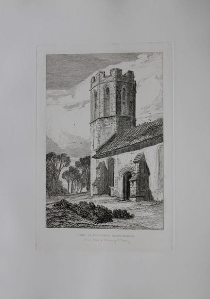John Sell Cotman - Torre della chiesa di Buckenham