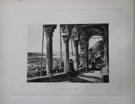 John Fulleylove 1897 - Incisione della Valle di Sp