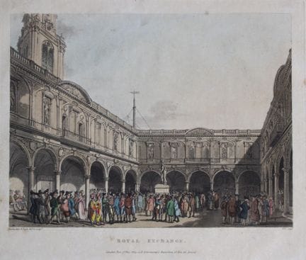 Rowlandson e Pugin - Acquatinta raffigurante la Ro