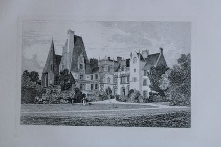 John Sell Cotman - Incisione in folio del Château 