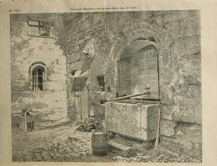 DA Gregg - Una vecchia cisterna, 1890.

Questa tav