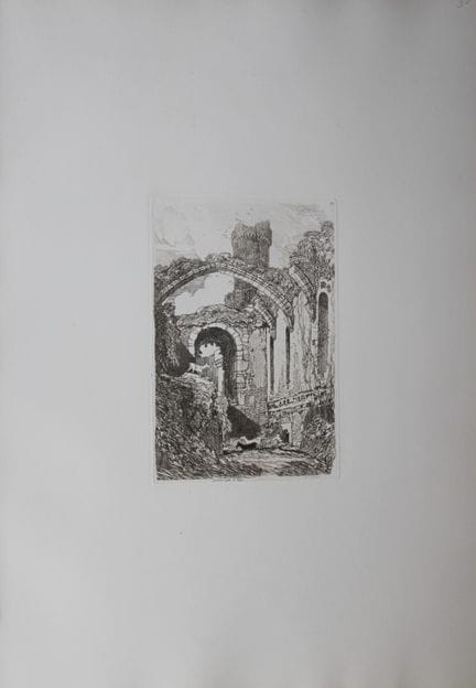 John Sell Cotman - Il castello di Conway, nel Gall