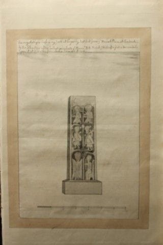 Croci di Sandbach, Cheshire, incise da Wenceslaus 