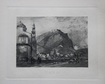 John Fulleylove 1897 - Incisione raffigurante Argo
