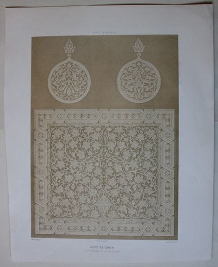 Prisse d'Avennes - Beyt-El-Emyr  Litografia tratta