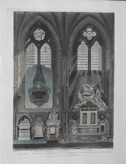 Un'opera di Pugin - Sesta e settima finestra dell'