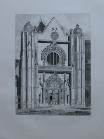 John Sell Cotman - Incisione in formato folio dell