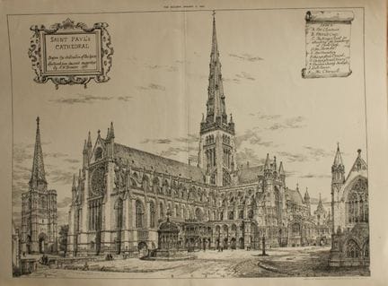 HW Brewer - Cattedrale di St Paul, Londra 1892.

Q