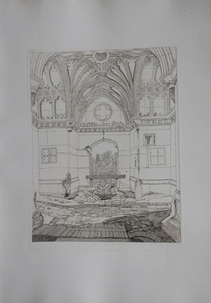 John Sell Cotman - Resti di fortezze e edifici ecc