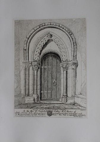John Sell Cotman - Chiesa normanna a Heckingham, N